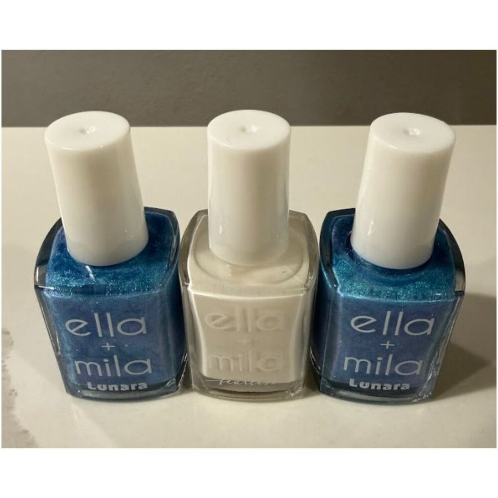 Ella + Mila Nail Polish Set Galactic & Boss 0.45 Fl Oz Set of 3